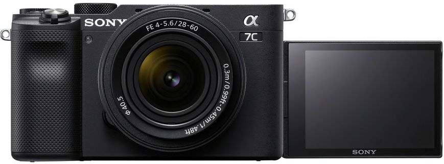 Фотоаппарат Sony Alpha a7C kit (28-60mm) Black (ILCE7CLB)