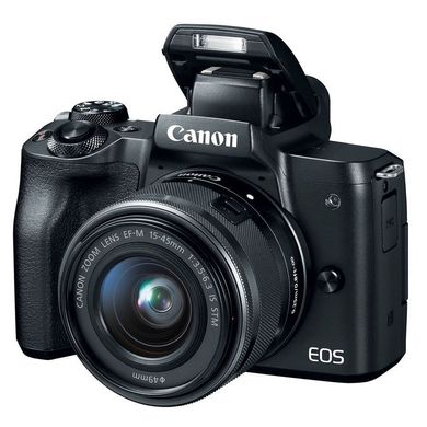 Фотоаппарат Canon EOS M50 Mark II Kit (15-45mm) IS STM Black (4728C043)