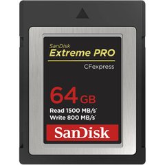 Карта пам'яті SanDisk 64GB Extreme PRO CFexpress Card Type B (SDCFE-064G-GN4IN)