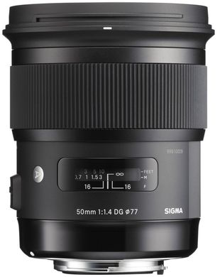 Об'єктив Sigma AF 50mm F1.4 EX DG HSM Art (Nikon)