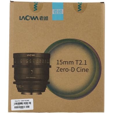 Laowa 15mm T/2.1 Zero-D FE Cine VE1521SFEC (Sony E)