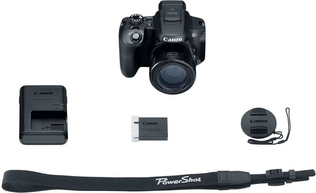 Фотоаппарат CANON Powershot SX70 HS Black (3071C012)