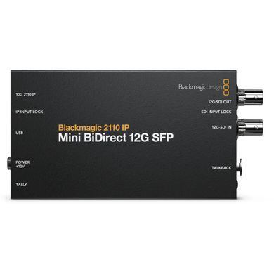 Конвертер Blackmagic 2110 IP Mini BiDirect 12G SFP (CONVNVIPF/IP/12GSFP)