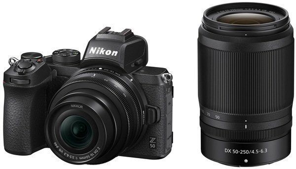 Фотоапарат Nikon Z50 kit 16-50mm + 50-250mm VR(VOA050K002) UA