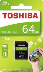Карта памяти Toshiba SD-Card 64GB N203 UHS-I U1