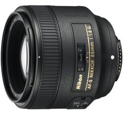 Объектив Nikon AF-S Nikkor 85mm f/1.8G (JAA341DA)