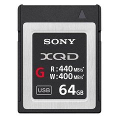 Карта памяти Sony 64 GB XQD G Series QD-G64E