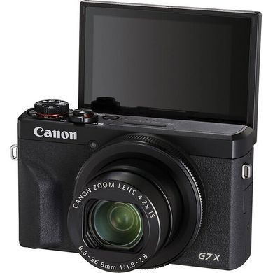 Компактний фотоапарат Canon PowerShot G7 X Mark III Black, Від магазину