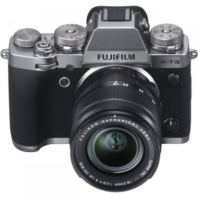Бездзеркальный фотоаппарат Fujifilm X-T3 kit (18-55mm) silver