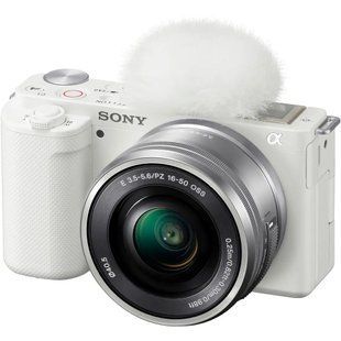 Фотоапарат Sony ZV-E10 kit (16-50mm) White (ILCZVE10LW.CEC)