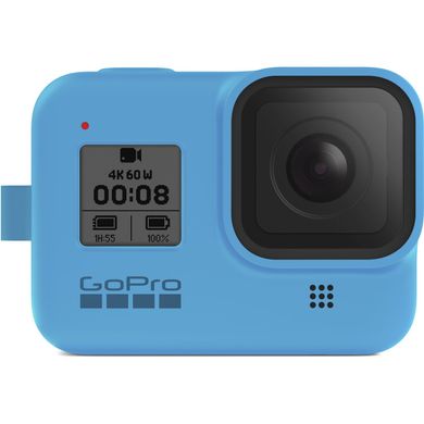 Чехол GoPro Sleeve&Lanyard Blue для HERO8 (AJSST-003)