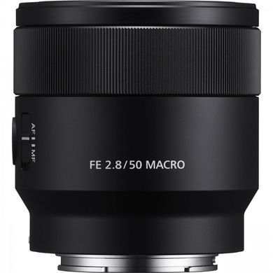Объектив Sony FE 50mm f/2.8 Macro (SEL50M28.SYX), От магазина