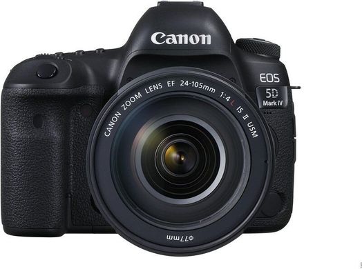 Дзеркальний фотоапарат Canon EOS 5D Mark IV kit (24-105mm f/4) L II IS USM UA