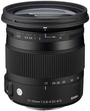 Об'єктив Sigma AF 17-70mm f/2.8-4.0 DC Macro OS HSM (Canon)