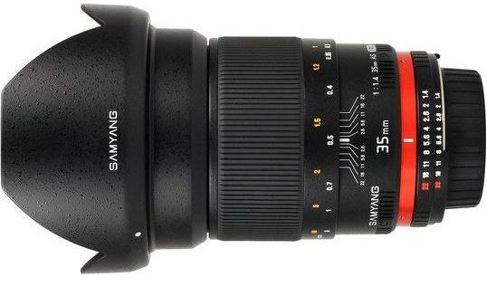 Об'єктив Samyang 35mm f/1.4 ED AS UMC Nikon