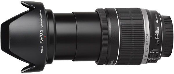Объектив Canon EF-S 18-200mm f/3,5-5,6 IS