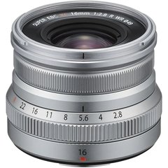 Объектив Fujifilm XF 16mm F2.8 R WR Silver