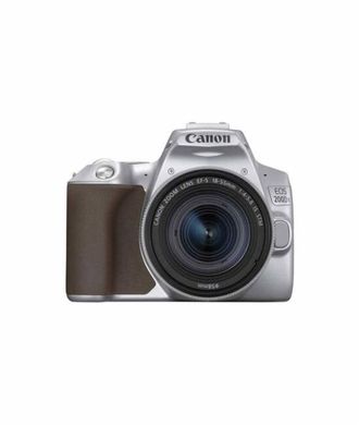 Дзеркальний фотоапарат Canon EOS 200D II kit (18-55mm) EF-S IS STM silver