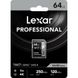 Карта пам'яті Lexar 64GB Professional 1667x UHS-II SDXC
