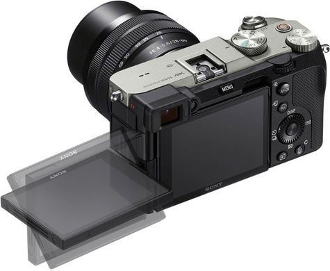Фотоаппарат Sony Alpha a7C kit 28-60mm Silver (ILCE7CLS.CEC) UA
