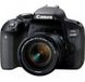 Дзеркальний фотоапарат Canon EOS 800D Kit (18-55mm) IS STM