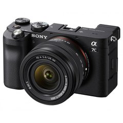 Бездзеркальний фотоапарат Sony Alpha a7C kit (28-60mm) Black (ILCE7CLB)
