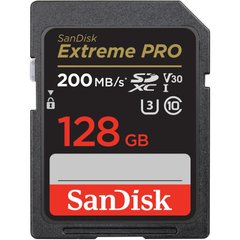 SanDisk 128GB SDXC C10 UHS-I U3 R200/W90MB/s Extreme Pro V30 (SDSDXXD-128G-GN4IN)