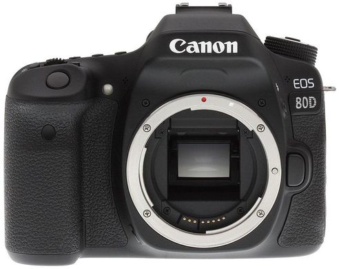 Зеркальный фотоаппарат Canon EOS 80D Body UA