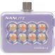 Портативная светодиодная панель Nanlite cookie USB-C Mini Square LED (Lavender) (COOKIE-S-LD)