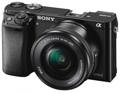 Фотоапарат Sony Alpha A6000 kit (16-50mm) Black (ILCE6000LB.CEC)
