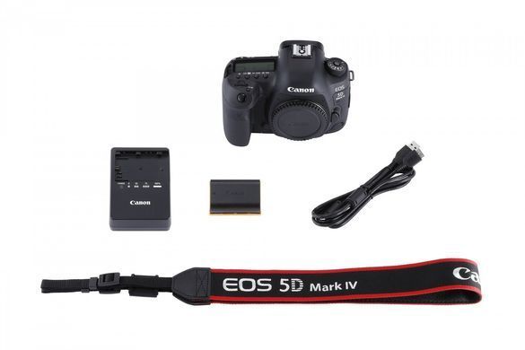 Дзеркальний фотоапарат Canon EOS 5D Mark IV body, От магазина