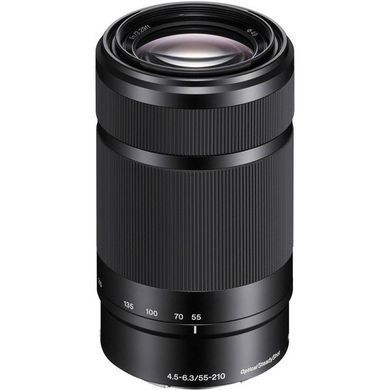 Объектив Sony E 55-210 mm f/4.5-6.3 OSS Black (SEL55210B.AE), От магазина