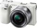 Бездзеркальный фотоаппарат Sony Alpha A6000 kit (16-50mm) White