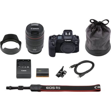 Фотоапарат Canon EOS R5 kit (24-105mm)L IS (4147C013)