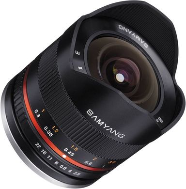 Объектив Samyang 8mm f/2.8 UMC Fish-eye Fuji XF II Black