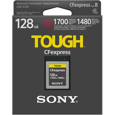 Карта памяти Sony 128GB CFexpress Type B CEBG128.SYM