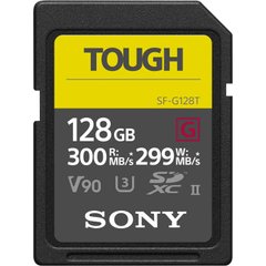 Карта памяти Sony 128GB SDXC UHS-II U3 V90 TOUGH SFG1TG