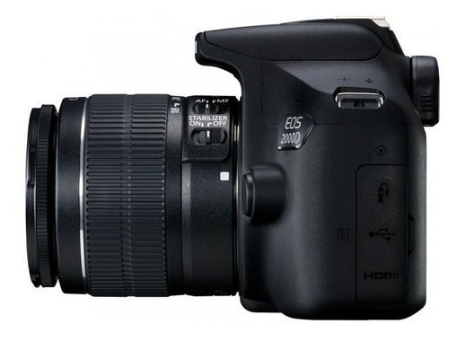Фотоаппарат CANON EOS 2000D 18-55 IS II + сумка SB130 + карта памяти SD16GB (2728C015)