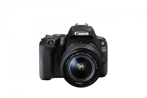Фотоаппарат CANON EOS 200D 18-55 DC III Black (2250C014)