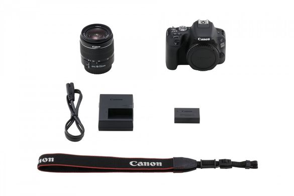 Фотоаппарат CANON EOS 200D 18-55 DC III Black (2250C014)