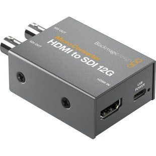 Конвертер Blackmagic Design Micro Converter HDMI to SDI 12G with Power Supply (CONVCMIC/HS12G/WPSU)
