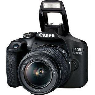 Фотоапарат Canon EOS 2000D Kit (18-55mm) IS II (2728C008) UA