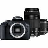 Фотоаппарат Canon EOS 2000D Kit (18-55mm + 75-300mm) UA