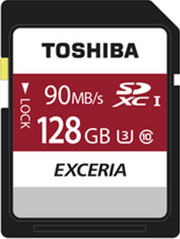 Карта памяти Toshiba EXCERIA N302 128GB Red THN-N302R1280E4