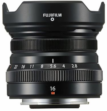 Объектив Fujifilm XF 16mm F2.8 R WR Black