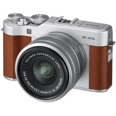 Бездзеркальний фотоаппарат Fujifilm X-A5 kit (XC 15-45mm) Brown