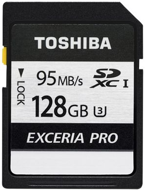 Карта пам'яті Toshiba EXCERIA PRO N401 128GB Silver THN-N401S1280E4