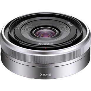 Объектив Sony E 16mm f/2.8 (SEL16F28)