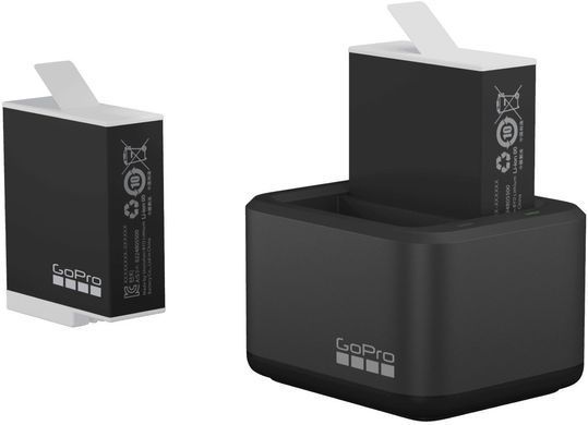 Зарядний пристрій для двох акумуляторних батарей HERO8 GoPro Dual Battery Charger + Battery (AJDBD-001-EU)