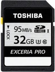 Карта памяти Toshiba EXCERIA PRO N401 32GB Silver THN-N401S0320E4